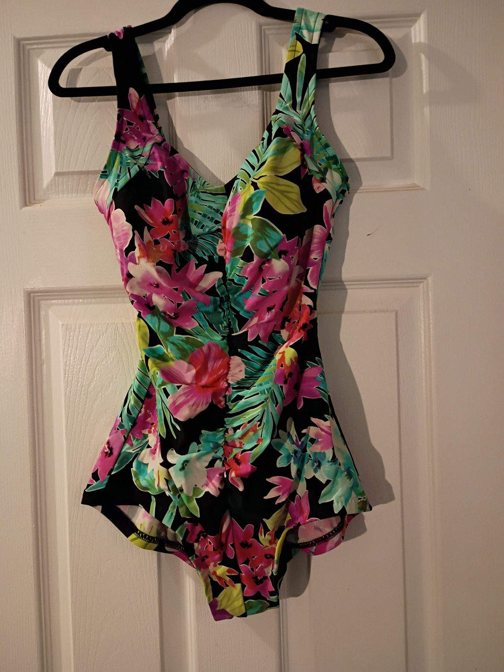 Size 10 Floral Tropical One-Piece Swimsuit